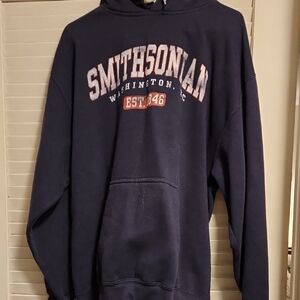 Smithsonian Navy Hoodie